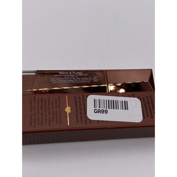 Too Faced Melted Chocolate Matte Eyeshadow - Warm & Fudgy - 0.16 Oz - Picture 4 of 9